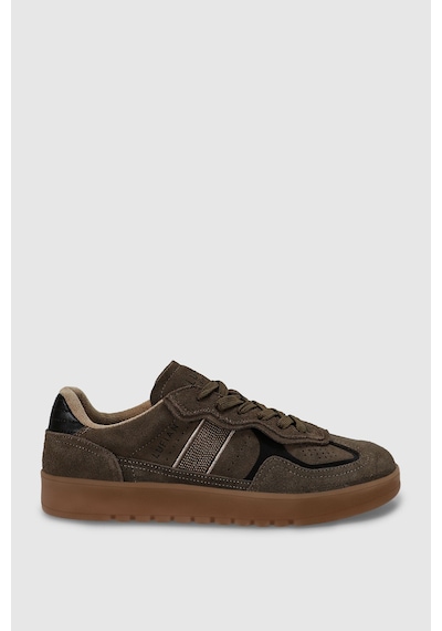 Lufian Alex Erkek Deri Sneaker Ayakkabı Kum