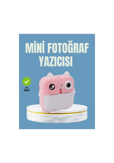 Anında Baskı Ve Yüksek Çözünürlüklü Çift Lensli Fotoğraf Makinesi - Hs08379273-5226 Renkli