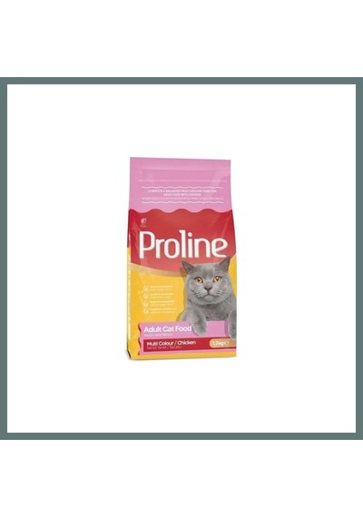 Proline Yetişkin Kedi Mama Tavuklu Multicolor1200g 1 Adet Ventra