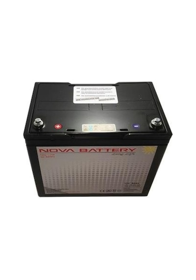 Nova 12V 80Ah Jel Akü (Solarjel) Extra Performans / 482879026