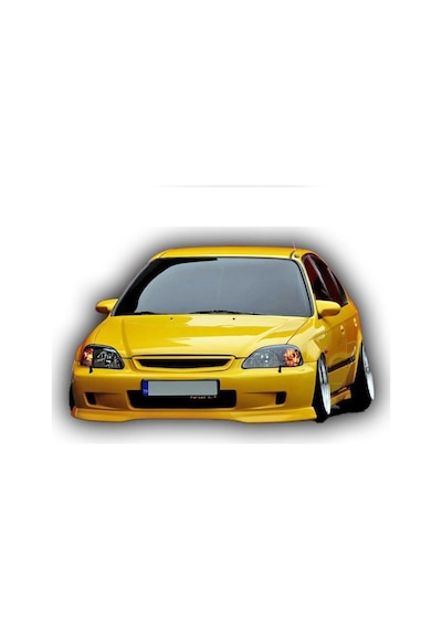 Honda Civic İes Typer Ön Ek Plastik Siyah Karlık-ön-ek-bodykit 1999 2000 2001 Makyajlı Kasa