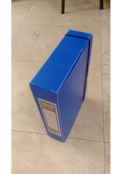 Saraoğlu Arşiv ve Proje Kutusu 22 x 31 x 7 CM Mavi 15 Adet