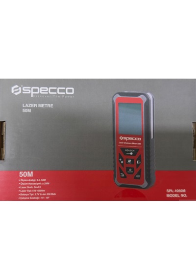 Specco Lazer Metre 50mt