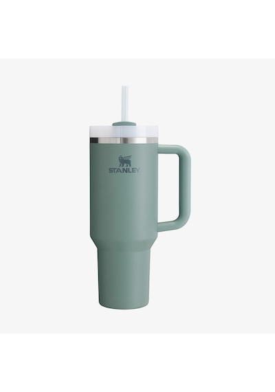 Stanley Quencher Pipetli 1.18 Lt Yeşil Termos Düz 10824