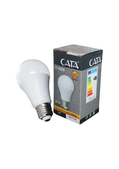 12 W Led Sensörlü Ampül Ct-4259 Beyaz