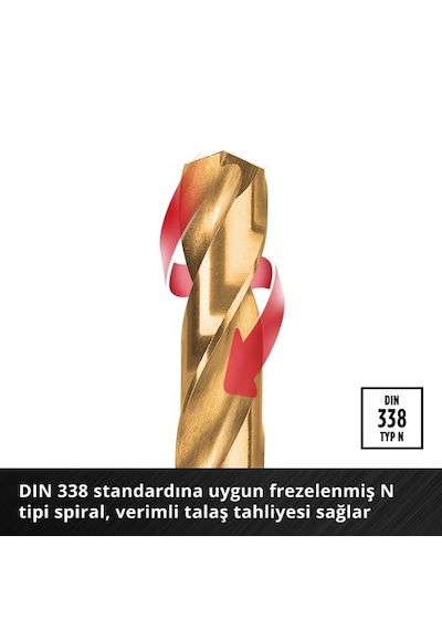 Einhell Metal MatkapUç Seti 19 Parça  - 49427019