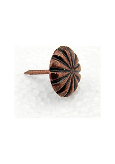 Eskitme, Antik Çiçek Kabara Raptiye 18 Mm - 20 Çok Renkli