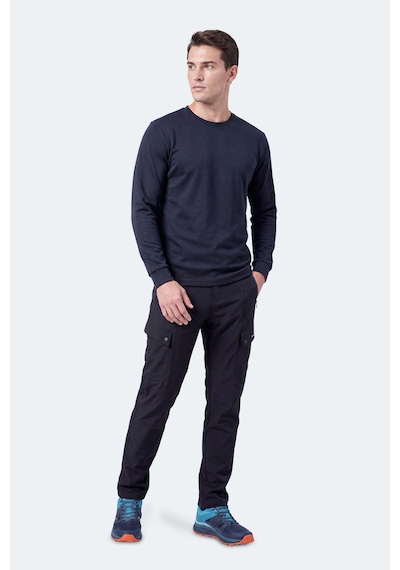 Slazenger Coreva Erkek İçi Polarlı Rüzgar Ve Su Geçirmez Softshell Siyah Pantolon