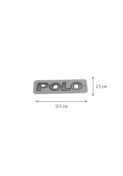 Volkswagen Polo 10-17 Bagaj Yazısı 6r0853687a