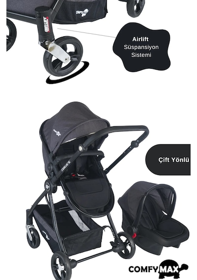 Comfymax Cadillac Sl Travel Sistem Bebek Arabası