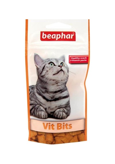 Beaphar Vit Bits Vitamin Macunlu Kedi Ödülü 35 G