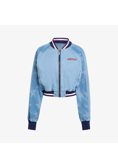 Adidas Varsity Kadın Mavi Ceket Ke2346 Çok Renkli