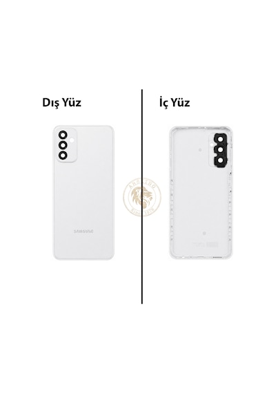 Samsung Galaxy M13 4g Beyaz Renk Kasa Orta Kasa Gövde Full Kasa Kapak Middle Frame Housing Galaxy M13 Uyumlu