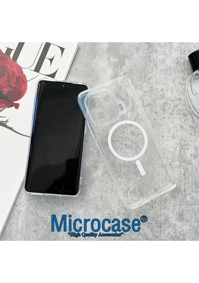 Xiaomi 11 Pro Magsafe Yarı Esnek Plastik Şeffaf Kılıf - AL8115