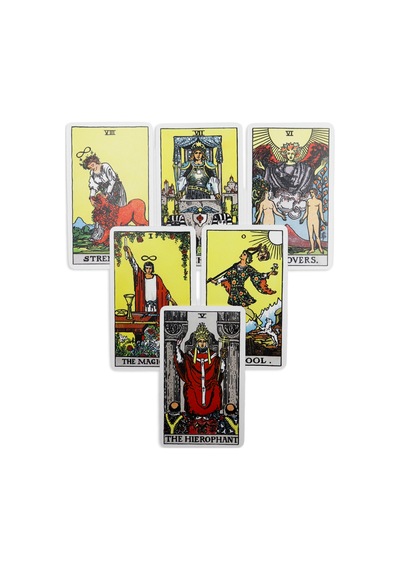 Tarot Original 1909 Klasik Tarot Kartları 78 Li Set Koleksiyon Ve Fal Kartları