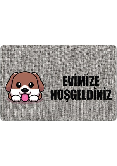 Evaşk Kapı Önü Paspası Vinil Kaymaz Tabanlı 45 X 70 Evaşkdm11091