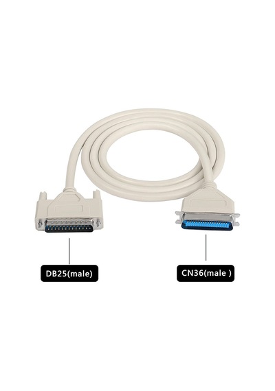 Db25 Pin Lpt Paralel Port To Cn36 Pin Dotmatrix Yazıcı Kablosu 3m