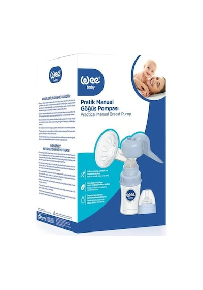 Wee Baby 752 Pratik Manuel Göğüs Pompası 6'li Paket