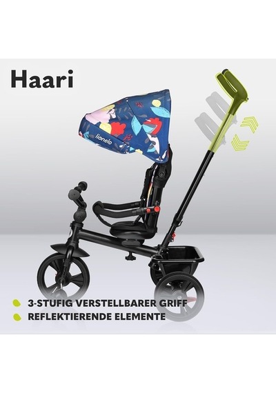 Lionelo 2'si 1 Arada Üç Tekerlekli Bisiklet, Itme Çubuğu, 18 Aydan Itibaren 25 Kg'a Kadar, Ileri Ve Geri Sürüş, Çocuk Bisikleti Çok Renkli Lionelo 2'si 1 Arada Üç Tekerlekli Bisiklet, Itme Çubuğu, 18 Aydan Itibaren 25 Kg'a Kadar, Ileri Ve Geri Sürüş, Çocuk Bisikleti Çok Renkli
