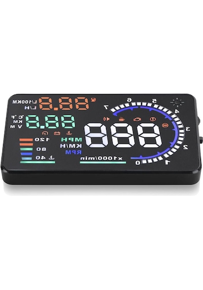 Gplus A8 Hud Hayalet Gösterge Obd Yansıtma Ekranı Head Up Display