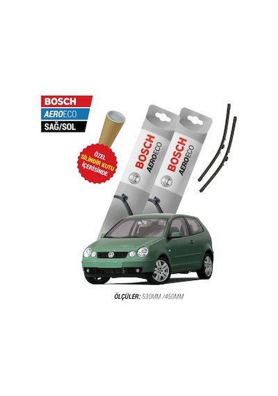Bosch Aeroeco Volkswagen Polo Muz Silecek (2003-2005)