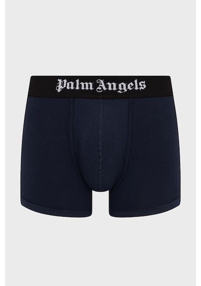 Palm Angels Logolu Pamuklu 3 Pack Boxer Erkek Boxer Pla1umbtr01tr Lacivert