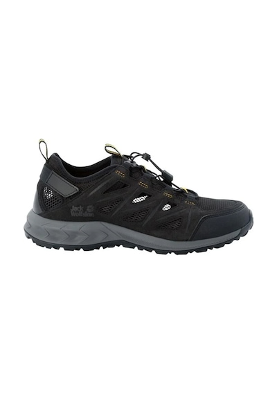 Jack Wolfskin 4051301 6357 Woodland 2 Hybrıd Low M Erkek Sandalet Siyah Gri Gri - Siyah
