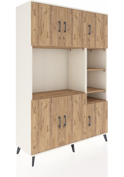 Hyperion Dolap 10 Raflı 6 Kapaklı 132x44x195 Aytaşı-çam/çam Aytaşı Hyperion Dolap 10 Raflı 6 Kapaklı 132x44x195 Aytaşı-çam/çam Aytaşı