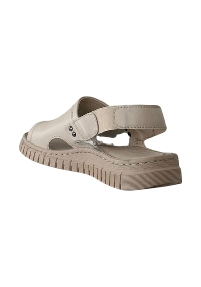 Forelli 38501 Gloria G Kadın Comfort Deri Sandalet  Bej