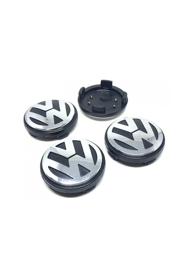 Volkswagen Krom Jant Göbegi 4 Lü Siyah 52/56Mm 559225243