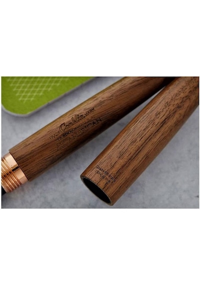 Conklin All American Golden Walnut Rose Gold Limited Edition Roll Çok Renkli