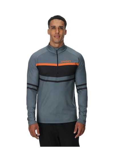 Spyder Spyder Legacy 1/2 Zip Erkek İçlik Üst 4375 Mavi