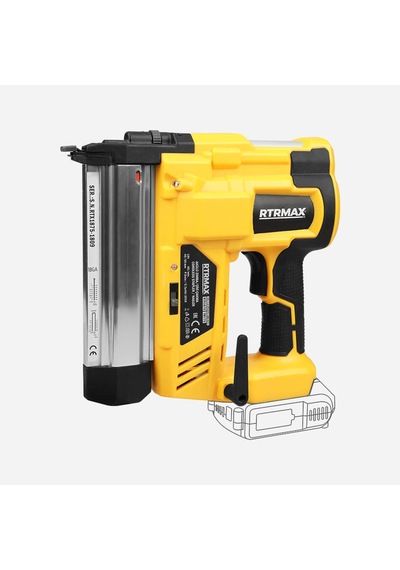 Rtrmax RTX1875B Aküsüz 19-40 MM Zımba ve 20-50 MM U Çivi Çakma Tabancası