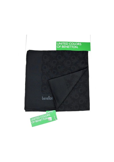 Benetton Elegante Uno Şal 1024 Siyah