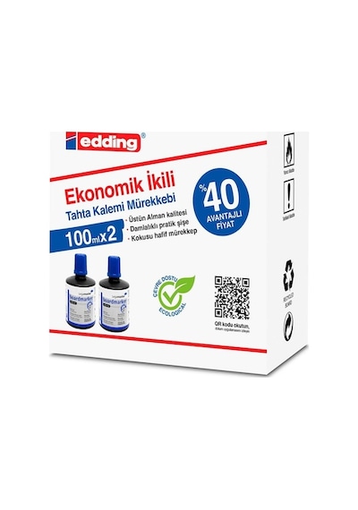 Edding Lm 1199 Mürekkep 100 Ml Mavi