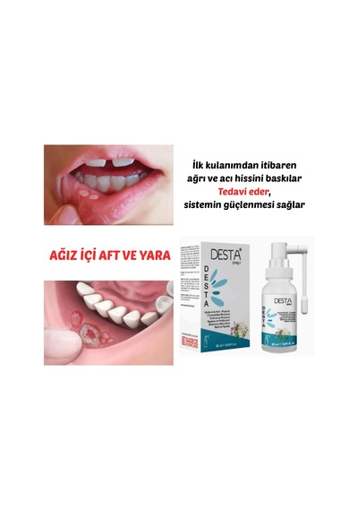 Desta Ağız Ve Boğaz Sprey 25 ML