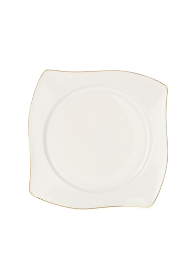 Schafer Bety Yemek Takımı 48 Parça-gold Altın - Beyaz