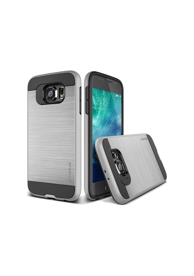 Verus Galaxy S6 İle Uyumlu Case Verge Kılıf Light Silver