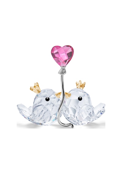 5492226 Swarovski Biblo Crystal Moments Love Birds Pink Heart