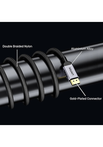 Unıtek Dısplay Port 2.1 Kablo 3mt 16k C1626gy01-3m
