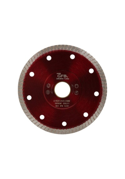 2391 Hassas İnce 115x1,2mm Turbo Elmas Seramik Fayans Kesici