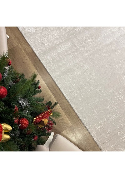 Apex Azur 6511 Krem Modern Makina Halısı Krem