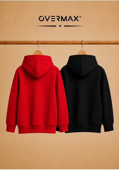 Overmax Çocuk 2 Li Sweatshirt Takımı 3-12 Yaş Siyah-kırmızı - 917353073 Siyah-kırmızı