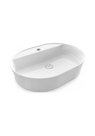 Bocchı Sottıle Slım Lıne 1600-001-0126 Batarya Banklı Oval Lavabo Beyaz