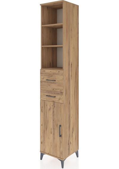 Hyperion Dolap 4 Raflı 2 Çekmeceli Tek Kapaklı 44x44x243 Çam-çam Atlas Çam Hyperion Dolap 4 Raflı 2 Çekmeceli Tek Kapaklı 44x44x243 Çam-çam Atlas Çam