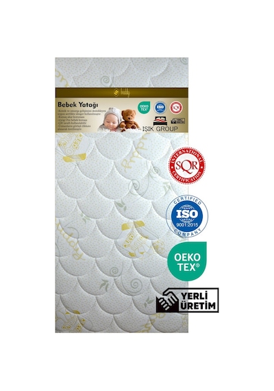 Buddy 45x80x10 Cm Ortopedik Sünger Bebek Ve Çocuk Yatağı Lüx Park Yatak Anne Yanı