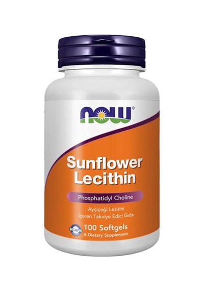 Now Sunflover Lecithin 100 Kapsül