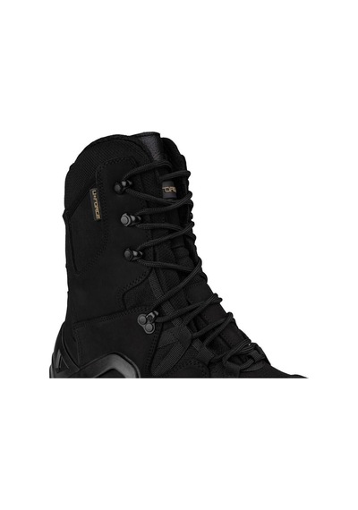 Falcon Su İtici Özellikli Siyah Askeri Tactical Outdoor Fermuarlı Nubuk Bot Siyah