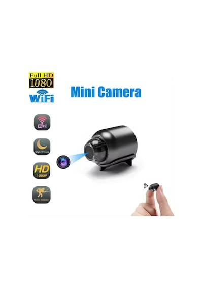 X Mini Wifi Kamera Gzli Kamera 1080p Uzaktan İzleme Kayit