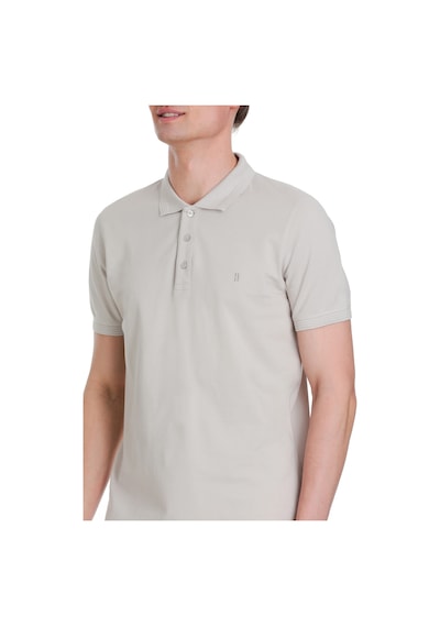 Hatemoğlu Taş Regular Fit 100% Pamuk Polo Yaka Tişört 1991432 Taş-01